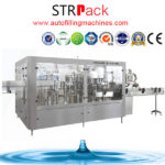 Automatic 3-In-1 plastic bottle soft liquid Drink / Carbonated Filling Machine / Equipment / Line in USA
