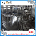 STRPACK 2016 Hot Sale Automatic 3 in 1 PET Water Bottle Filling Capping MachineCGF 8-8-3 in Guatemala